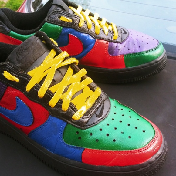SOLD / AF1 April 8th ( Custom Cross Colors) CCC - Picture 7 of 8